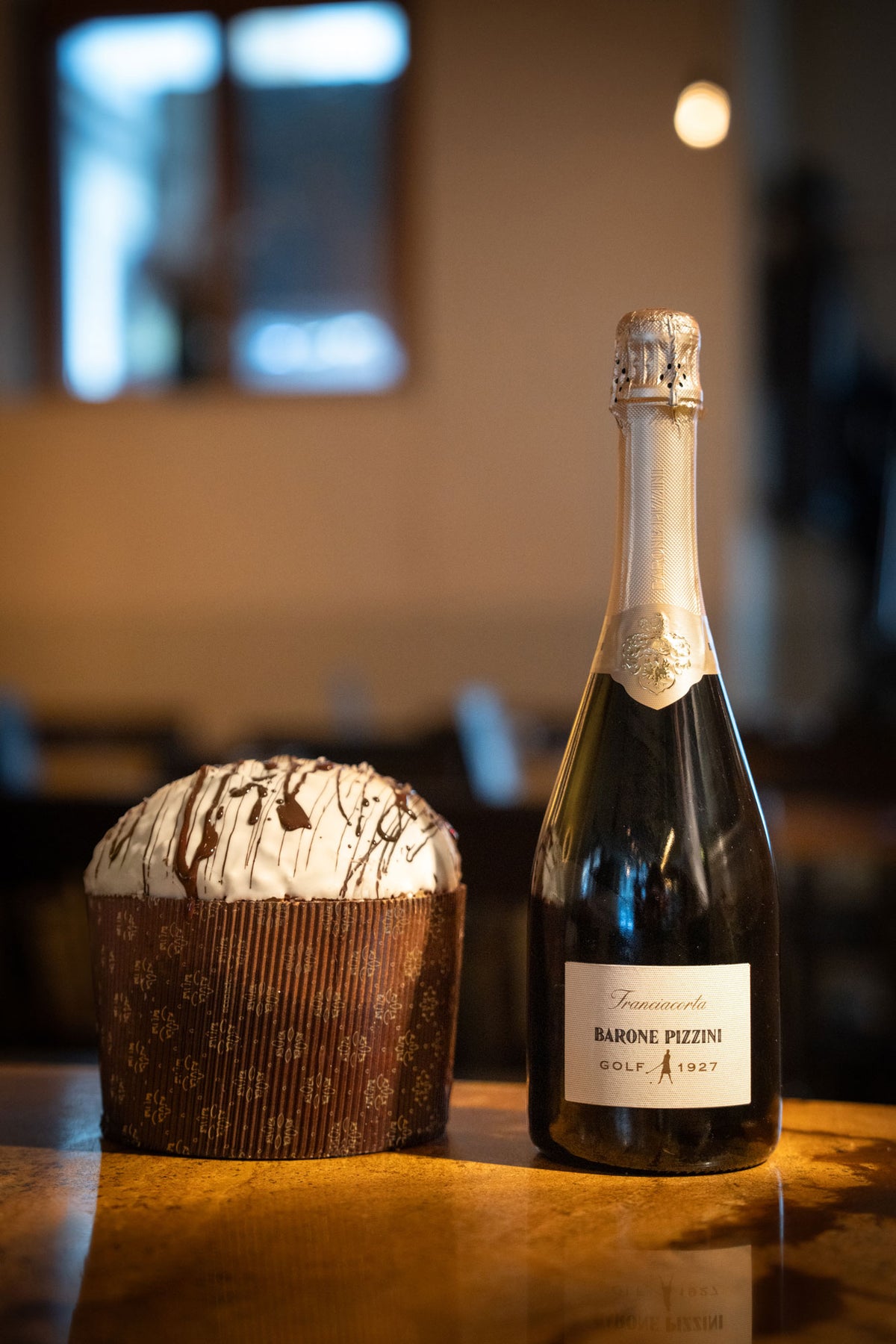 Panettone al Cioccolato mit Franciacorta